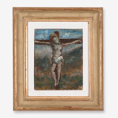 Ottone Rosai, Christ on the cross, 1948 Ottone Rosai, Christ on the cross, 1948