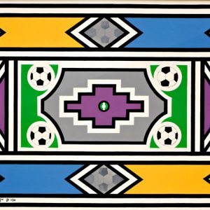 Esther Mahlangu, Untitled, 2010 Esther Mahlangu, Untitled, 2010