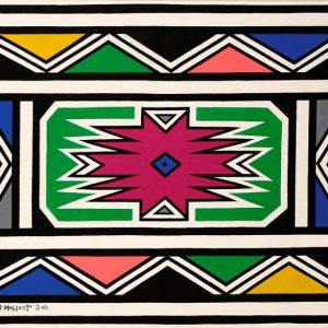 Esther Mahlangu, Untitled, 2010 Esther Mahlangu, Untitled, 2010