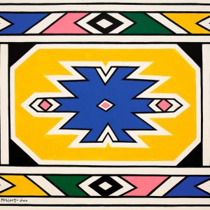 Esther Mahlangu, Untitled, 2010 Esther Mahlangu, Untitled, 2010