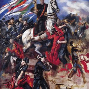 Primo Conti, Sketch of the Bolshevik Surge, 1928 Primo Conti, Sketch of the Bolshevik Surge, 1928