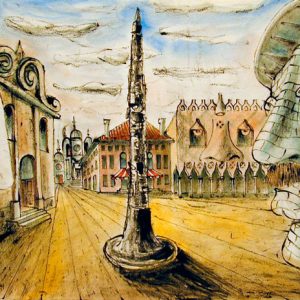 Riccardo Ricas, Study for the humanized city of Venice, 1991 Riccardo Ricas, Study for the humanized city of Venice, 1991