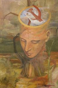 Original painting by F. Scepi, 1977