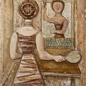 Massimo Campigli, Giocatrici di ping pong, 1951